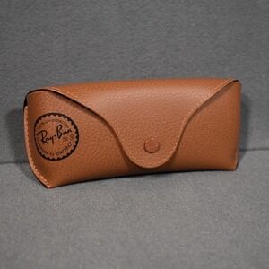 Ray Ban Universal Brown Soft Case for Sunglasses & Eyeglasses | Cleaning Cloth